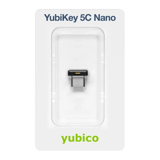 Yubico YubiKey 5C Nano Multi-protocol USB MFA Security Key : image 1