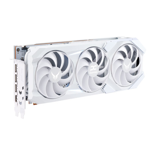 PowerColor AMD Radeon RX 9070 XT RED DEVIL Spectral White 16GB GDDR6 Graphics Card : image 3