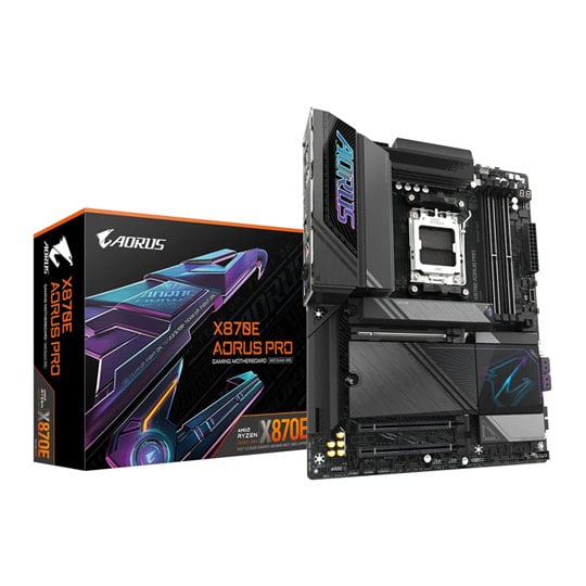 Refurbished Gigabyte AMD X870E AORUS PRO AM5 DDR5 PCIe 5.0 ATX Motherboard
