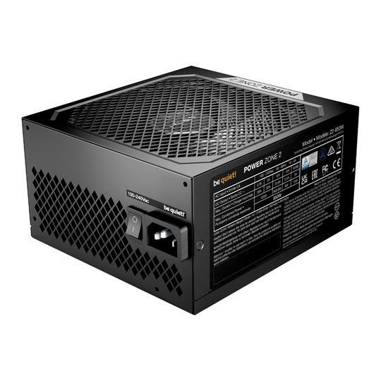 Refurbished be quiet! Power Zone 2 850 Watt Fully Modular 80+ Platinum ATX 3.1 Power Supply : image 3