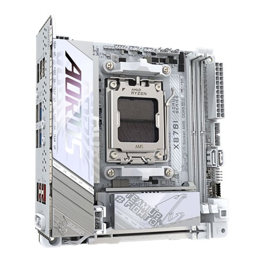 Refurbished Gigabyte AMD X870I AORUS PRO ICE mITX Motherboard : image 3