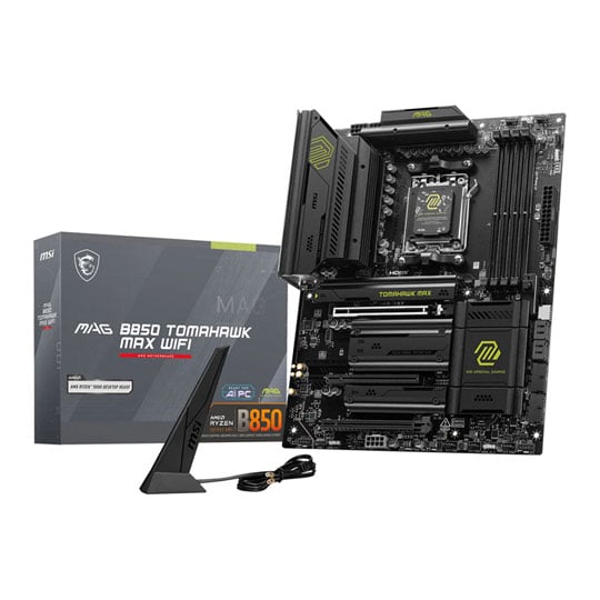 Refurbished MSI MAG B850 TOMAHAWK MAX WiFi AM5 DDR5 PCIe 5.0 ATX Motherboard