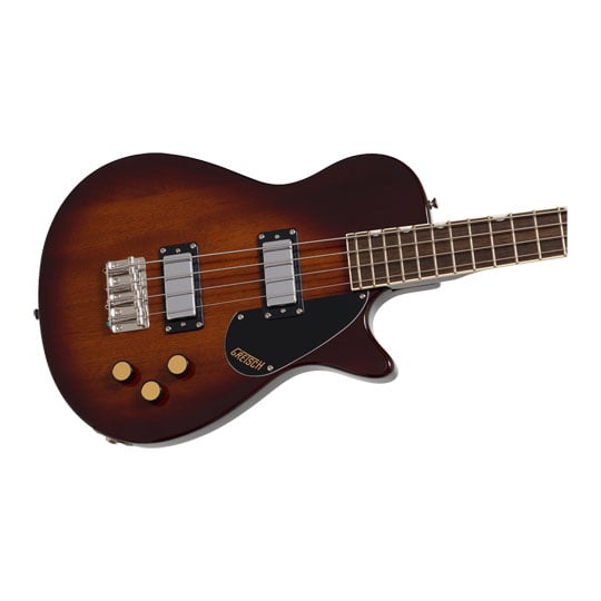Gretsch Streamliner Jet Club Bass Single-Cut (Havana Burst) : image 2