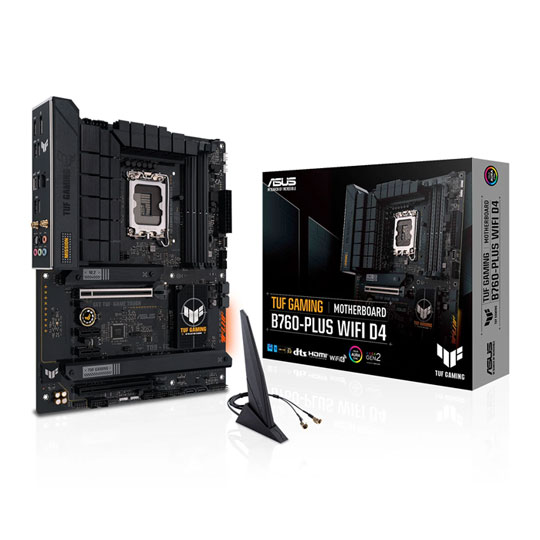 Refurbished ASUS TUF GAMING B760-PLUS WiFi DDR4 ATX Motherboard