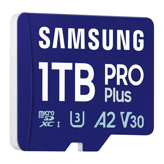 Samsung 1TB MicroSD PRO Plus Memory Card with SD Adapter : image 3