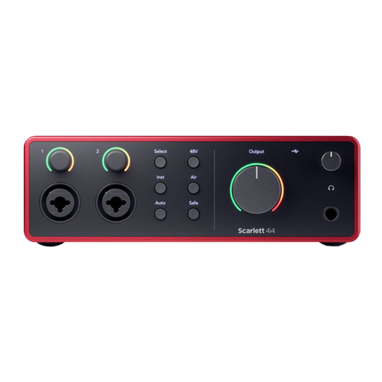 (Open Box) Focusrite Scarlett 4i4 4th Gen - Audio Interface