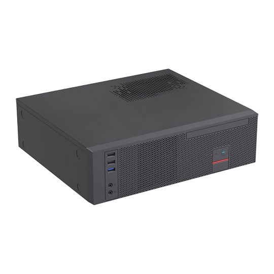 CiT S8-300 SFF 8.3 Litre MicroATX Case with Included 300W Power Supply (72%)