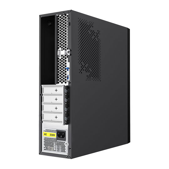 CiT S8-300 SFF 8.3 Litre MicroATX Case with Included 300W Power Supply (72%) : image 4