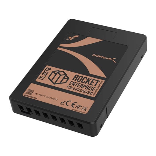 Sabrent Rocket Enterprise SB-P4U2 15.36TB PCIe 4.0 U.2 NVMe SSD