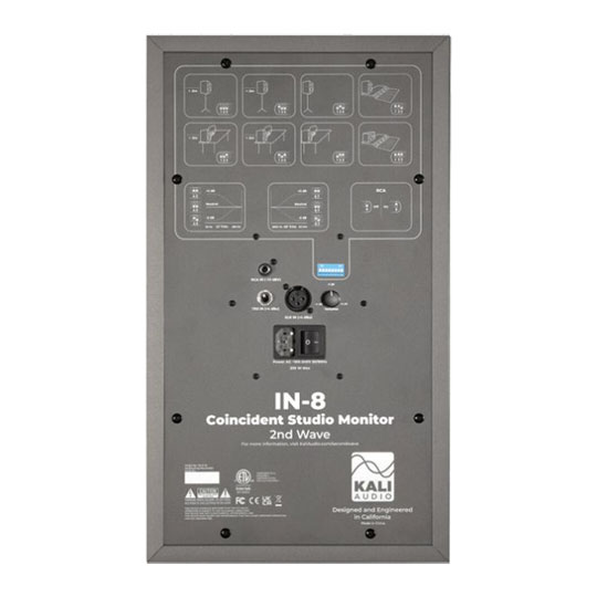Kali IN-8 V2 8-inch Powered Studio Monitor - Limited Edition Grey (Single) : image 2