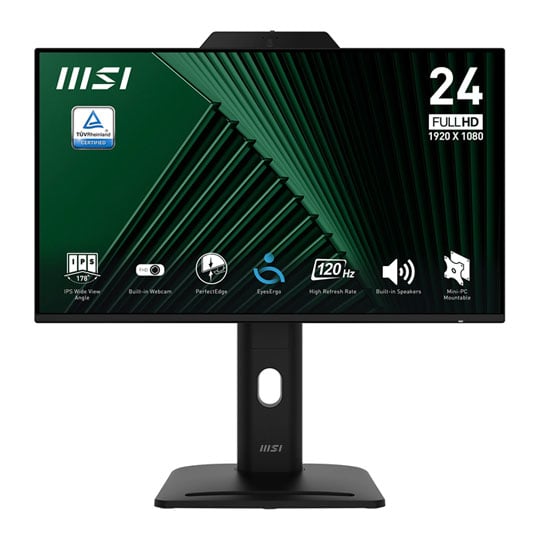 MSI Pro 24" MP242PMG FHD 120Hz Adaptive Sync IPS Monitor