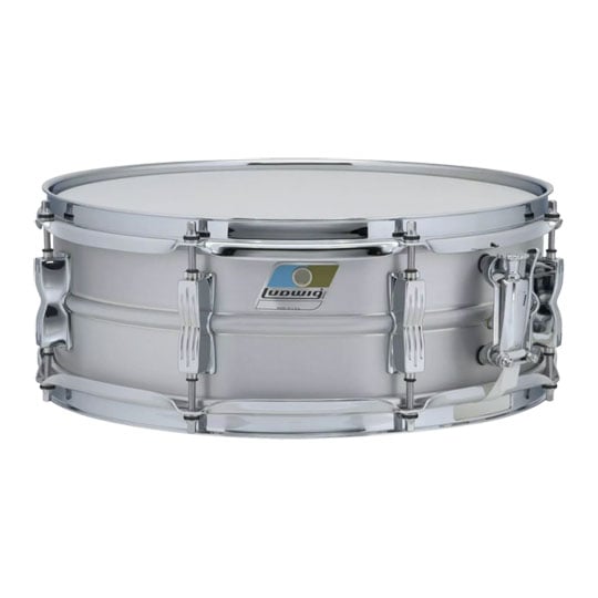 Ludwig Acrolite 14" x 5" Snare Drum  1.6mm Seamless Aluminum Shell, 2.3mm Steel Triple Flanged Hoops