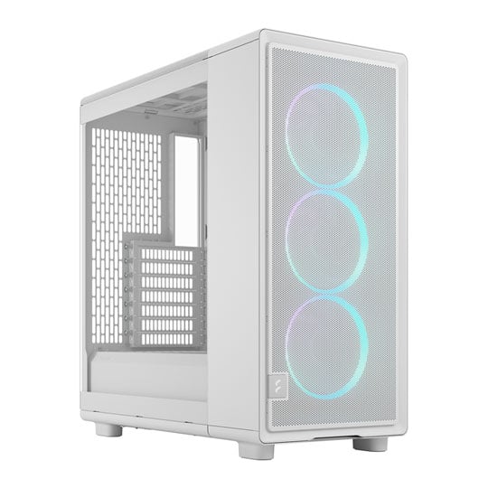 Fractal Design Epoch White TG RGB Mid Tower PC Gaming Case