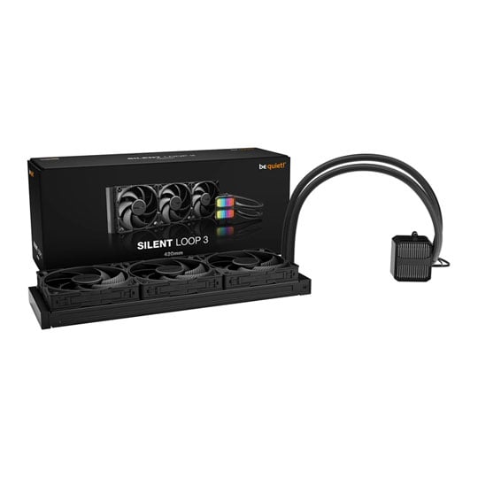 Refurbished be quiet! Silent Loop 3 All-in-One 420mm Intel/AMD CPU Water Cooler Refurbished be quiet! Silent Loop 3 All-in-One 420mm Intel/AMD CPU Water Cooler