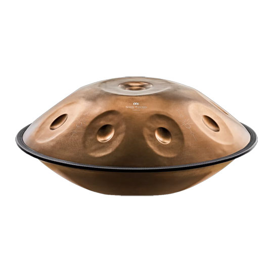 Meinl - Sensory Handpan, Stainless Steel, Bb2 Amara, 9 Notes, 432 Hz, Vintage Copper, HPSTL93CU