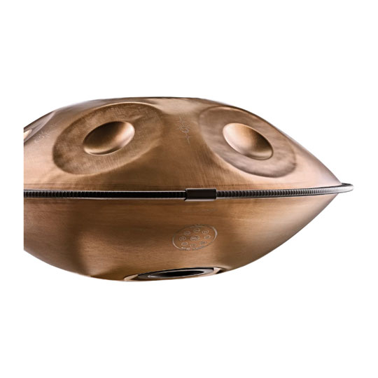Meinl - Sensory Handpan, Stainless Steel, Bb2 Amara, 9 Notes, 432 Hz, Vintage Copper, HPSTL93CU : image 2