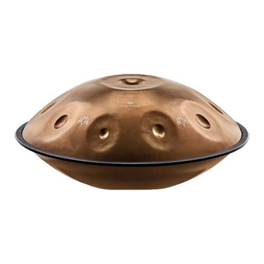 Meinl - Sensory Handpan, Stainless Steel, E La Sirena, 10 Notes, 432 Hz, Vintage Copper, HPSTL102CU