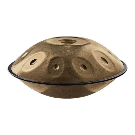 Meinl - D Kurd Handpan, 10 Notes, Vintage Gold - HPSTL100