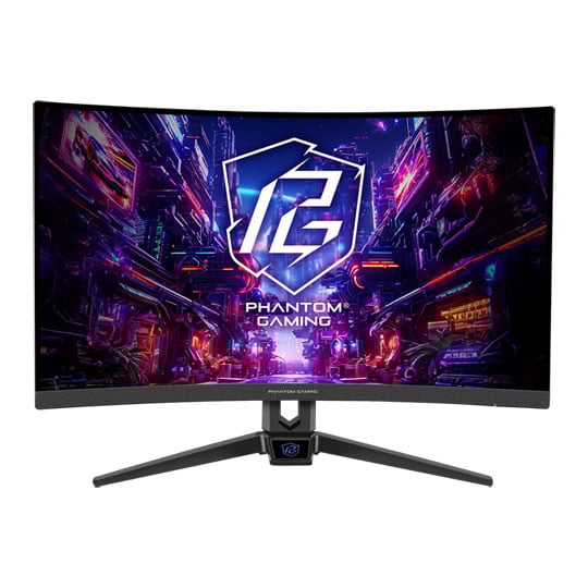 ASRock 27" Phantom Gaming PG27FRS1A FHD 280Hz FreeSync Curved Monitor