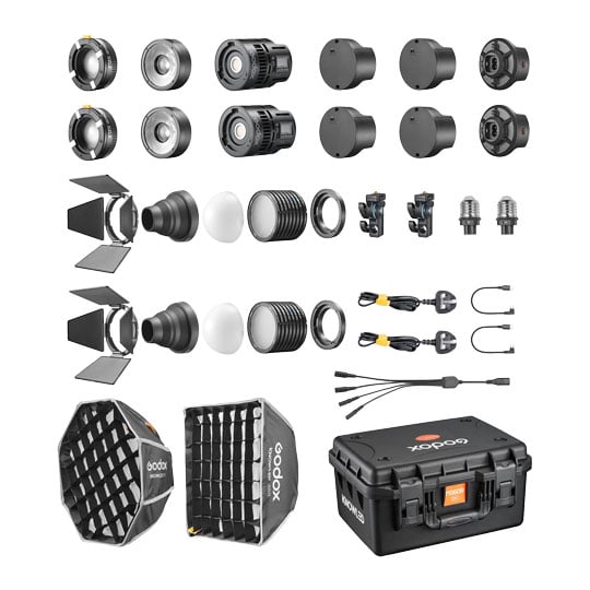 Godox KNOWLED MS60R 2K Full Colour LED 2 Light Kit : image 2