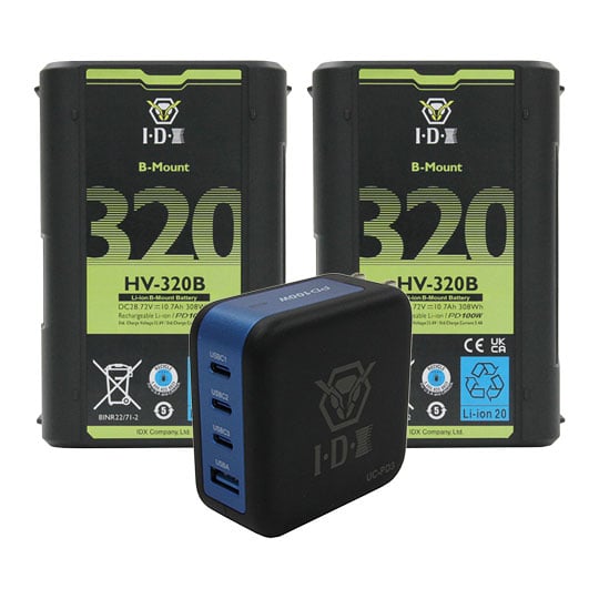 IDX 2x HV-320B + UC-PD3 Bundle