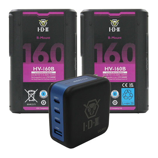 IDX 2x HV-160B + UC-PD3 Bundle
