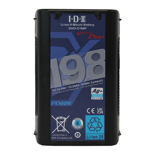 IDX DUO-C198P Battery