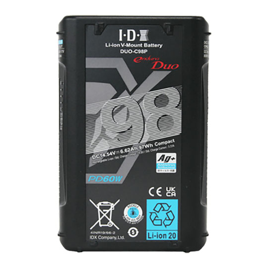 IDX DUO-C98P V-Mount Battery : image 1