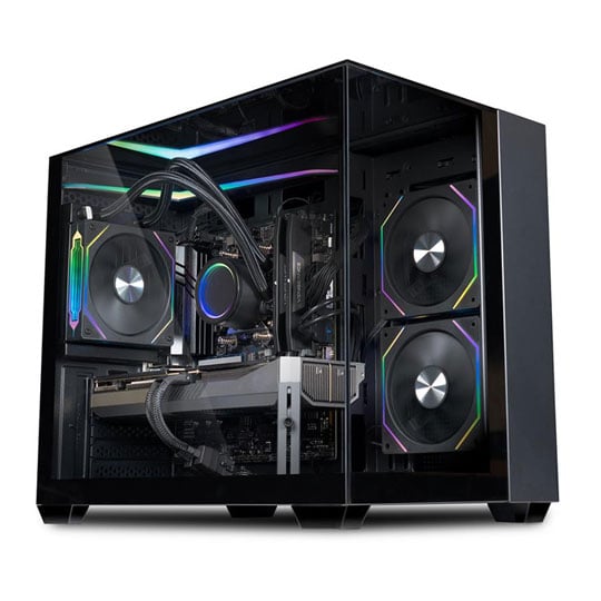 Gaming PC with AMD Radeon RX 9070XT and AMD Ryzen 5 9600X