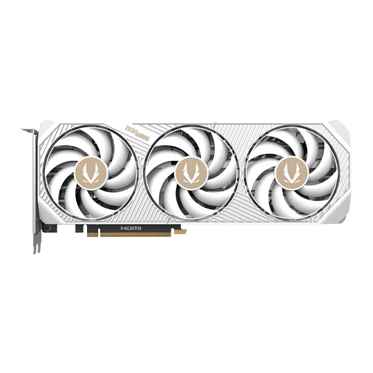 ZOTAC NVIDIA GeForce RTX 5070 AMP White 12GB Blackwell Graphics Card : image 2