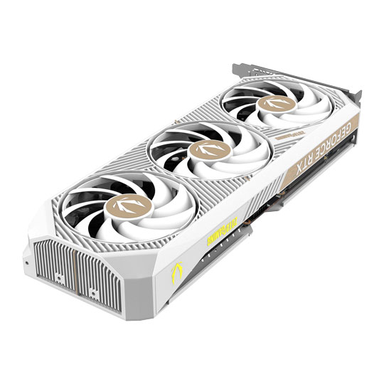 ZOTAC NVIDIA GeForce RTX 5070 AMP White 12GB Blackwell Graphics Card : image 3