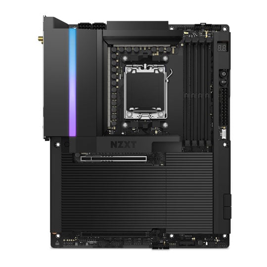 NZXT N9 AMD X870E Gaming Wi-Fi 7 PCIe 5.0 DDR5 Black ATX Motherboard