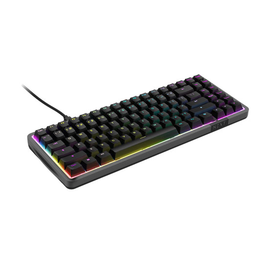 NZXT Function Elite MiniTKL Magnetic Switches Wired RGB Gaming Keyboard Black