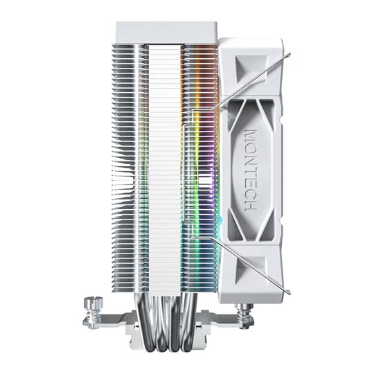 Montech NX400 ARGB White Intel/AMD Single Tower Air CPU Cooler