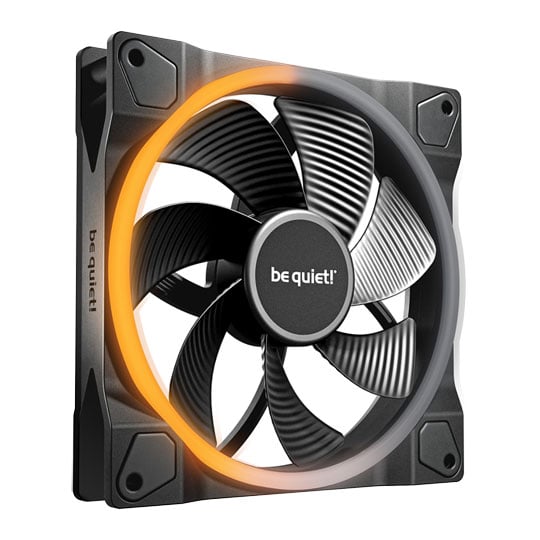 be quiet! Light Wings 140mm ARGB Reverse Black PWM Fan