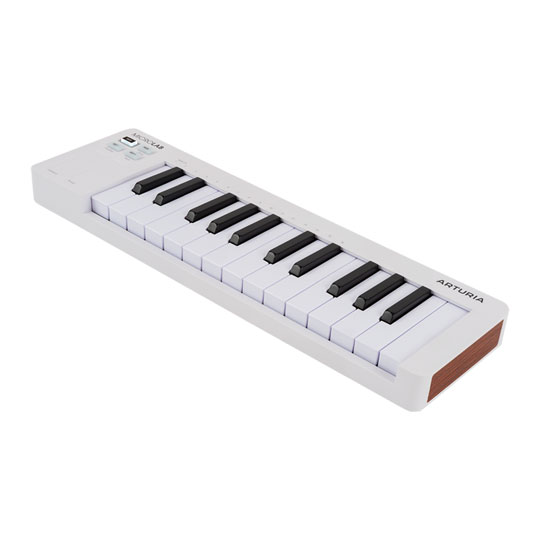 Arturia MicroLab mk3 MIDI Controller Keyboard (White)