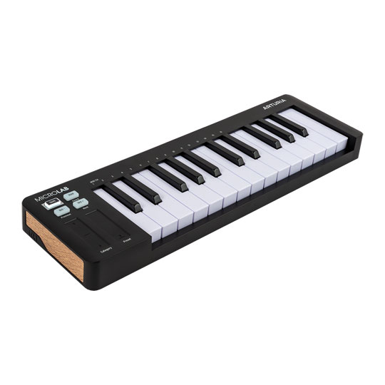 Arturia MicroLab mk3 MIDI Controller Keyboard (Black)