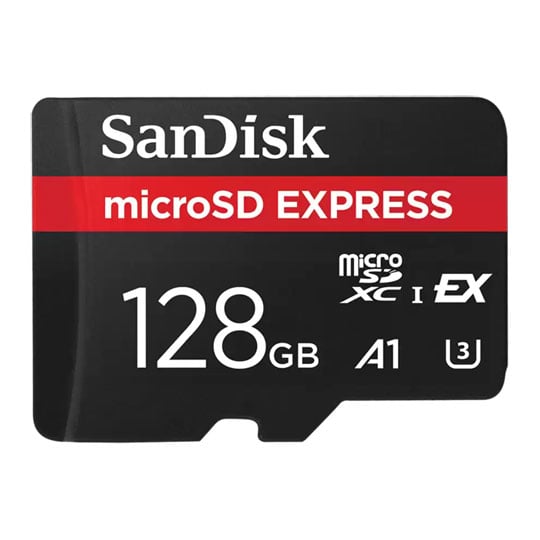 SanDisk 128GB MicroSD Express Memory Card