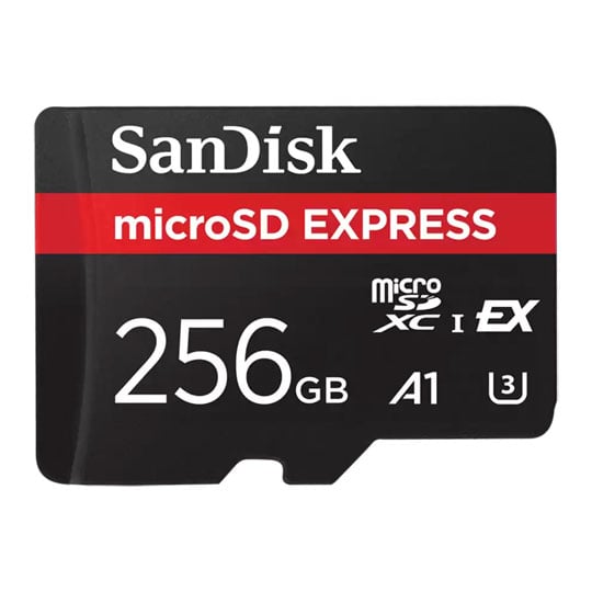 SanDisk 256GB MicroSD Express Memory Card