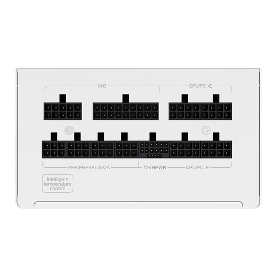 GameMax GX-850 Pro 850 Watt Fully Modular PCIe Gen 5 ATX3.0 80+ Gold Power Supply White : image 4