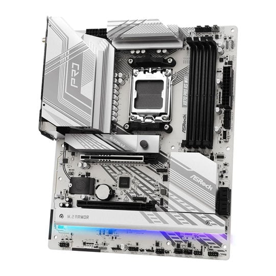 Refurbished ASRock AMD X870 Pro RS WiFi AM5 DDR5 PCIe 5.0 ATX Motherboard : image 3