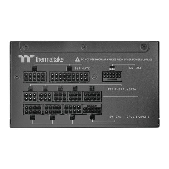 Thermaltake Toughpower GT Black 1200W Modular ATX3.1 PSU / Power Supply : image 4