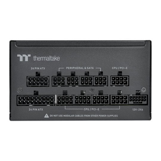 Thermaltake Toughpower PT 850W Fully Modular 80+ PLATINUM PCIE 5.1 Quiet Power Supply/PSU ATX3.1 : image 3