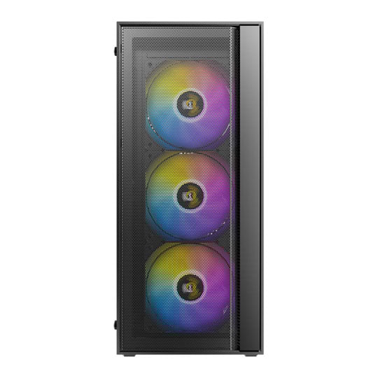 Antec AX65 ARGB Black Tempered Glass Mid-Tower ATX Case