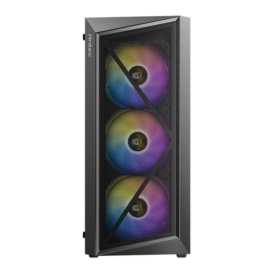 Antec AX67 ARGB Black Tempered Glass Mid-Tower ATX Case