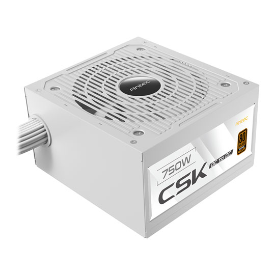Antec CSK750DC White 750W 80PLUS Bronze Fully Wired PCIe 5.1 ATX 2.52 PSU / Power Supply