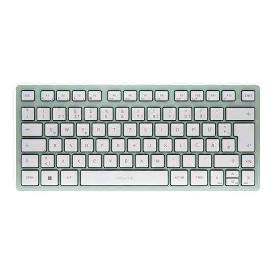 CHERRY JK-7100GB-18 KW 7100 MINI Wireless BT Keyboard UK - Agave Green