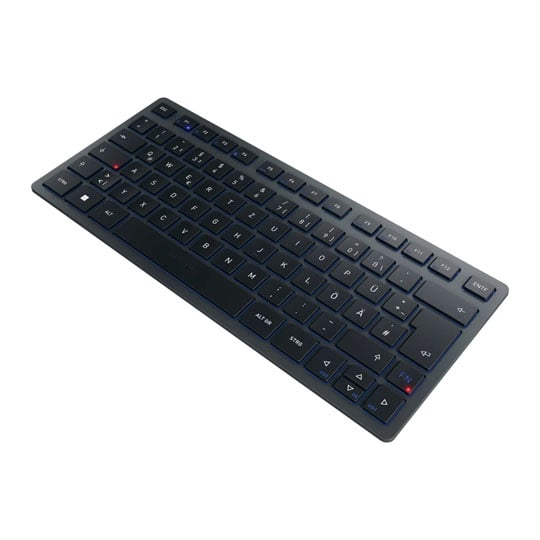 CHERRY JK-7100GB-22 KW 7100 MINI Wireless BT Keyboard UK - Slate Blue
