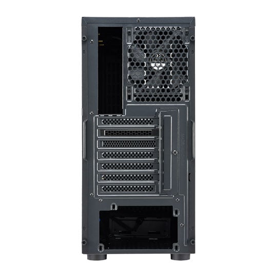 FSP CMT223S Silent ATX Mid Tower PC Gaming Case with 4x 120mm Fans Black : image 4