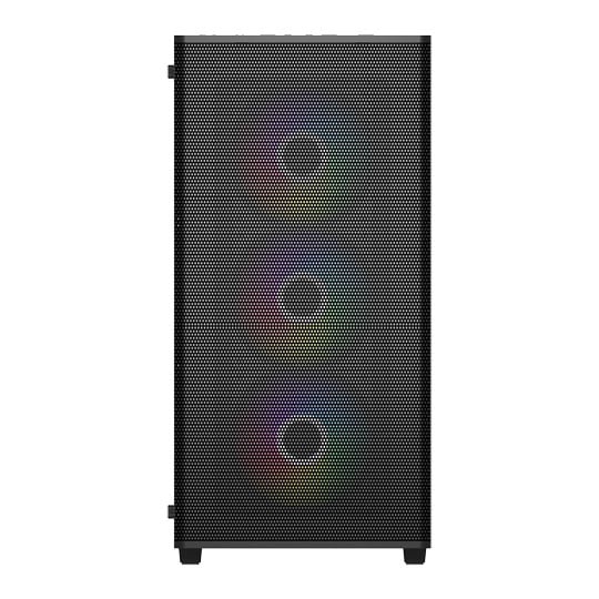 FSP M220 Tempered Glass Mid Tower PC Gaming Case with 4x 120mm ARGB Fans Black : image 3